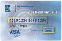 comment avoir une carte visa debit rbc